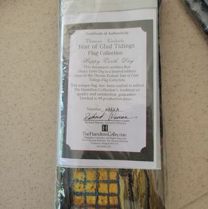 Flag collection Yaer of Gladctiding THOMAS KINKADE